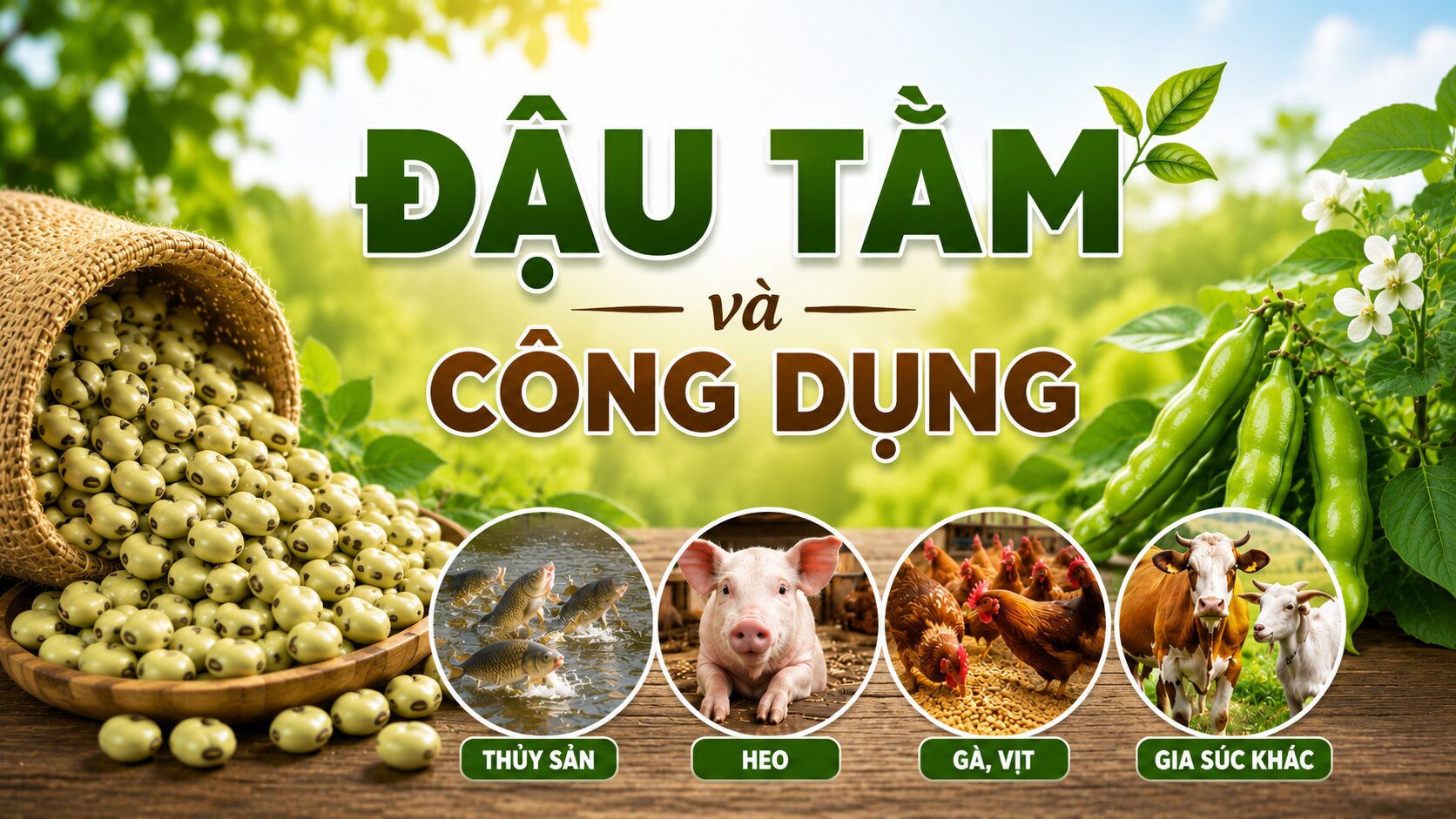 Đậu Tằm Là Gì? 10 Công Dụng Trong Chăn Nuôi